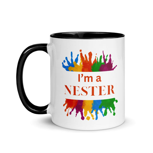 I'm a NESTer Mug with Color Inside